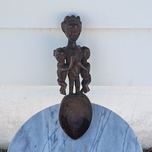 African Ladle Waka Sran Fertility Piece - Picture 1 of 11